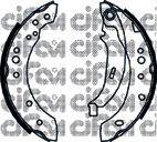 Комплект гальмівних колодок