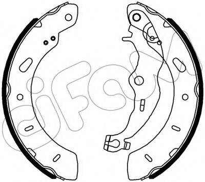 Комплект гальмівних колодок